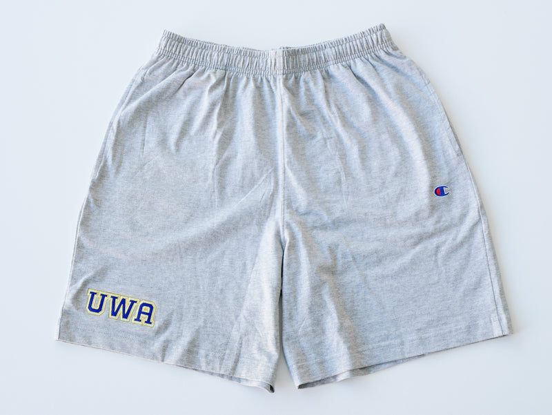 UWA x Champion Shorts - Oxford Heather